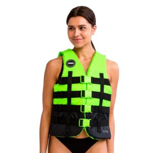 Jobe 4 Buckle Schwimmweste Lindgrün