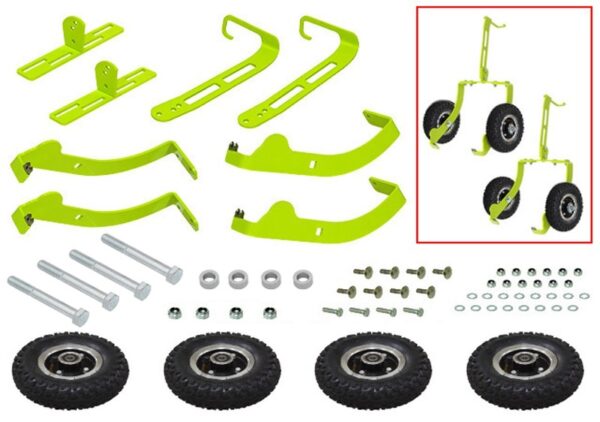 Einstellbare Rollräder Skidoo Motorschlitten Gummi 2023 – Bild 2