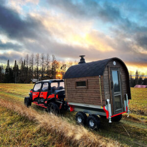 Sauna Anhänger 2023, Quad Anhänger Mobile Sauna