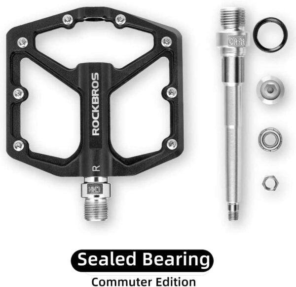 ROCKBROS Fahrradpedale Rennrad Pedale Aluminium – Bild 4
