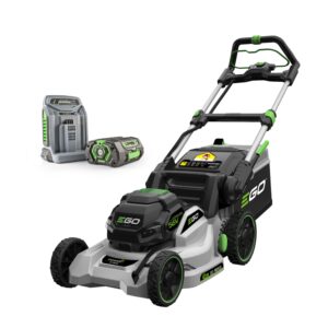 EGO Rasenmäher KIT LM1702E-SP 42cm Regelbarer Antrieb 4Ah Akku & Ladegerät