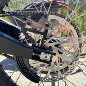 EBMX Sur-Ron 220mm Bremsscheibe und Halterung hinten